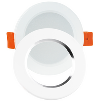 Svietidlo na zapustenú montáž 4,8W 430lm 4000K, neutrálna biela 90° biela ZOE Sanico Goldlux