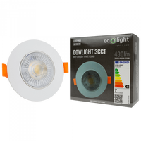 Zapustené LED svietidlo na zapustenie 3W / 5W / 7W CCT biela Round DOWNLIGHT Ecolight