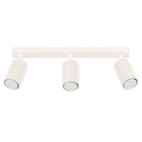 Bodové reflektorové stropné svietidlo Tuba 3x GU10 béžová Carbon Deep Space SL.1600 Sollux