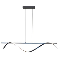 Stropné závesné svietidlo LED 23W 3600lm 4000K neutrálna biela Silver Rumba Sanico Goldlux