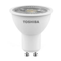 LED žiarovka GU10 7W = 76W 560lm 4000K Neutrálny reflektor TOSHIBA