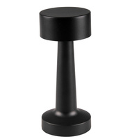 Stolná LED lampa Dekoratívna čierna stmievateľná Jednoducho Sanico Goldlux