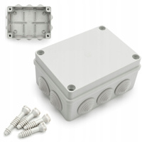 Hermetická inštalačná krabica na povrch S-BOX 406 190x140x70 IP65 10 vývodiek PAWBOL