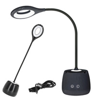 LED dobíjacia stolová lampa 5W 180lm čierna Lusia LED2B Kobi