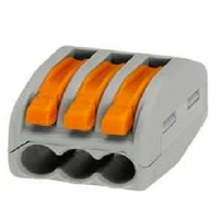 Kovanie rýchlospojky pre WIRING 3x 0,14-4,0 mm