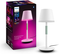 Stolná LED lampa 6,2 W 530 lm biela a farebná Ambiance RGB + TW White 35 cm Smart SMART Zigbee Bluetooth Go Table Philips HUE