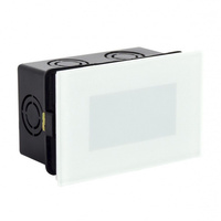 LED zapustené vonkajšie fasádne svetlo 2,5W 4000K IP65 Su-Ma