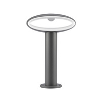 Záhradné stĺpikové svietidlo 9W 3000K IP54 30cm tmavý popol VT-909 V-TAC