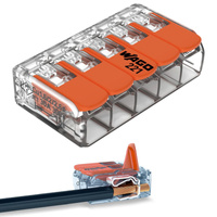 221-615 rýchlospojka pre vodič 5x0,5-6 mm WAGO