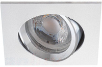 Hranaté pohyblivé halogénové stropné svietidlo RADAN MR16 hliník Kanlux