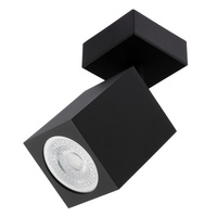 Stropné nástenné svietidlo GU10 QUANTUS Reflektor čierny