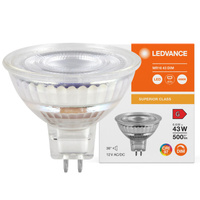 LED žiarovka reflektor GU5.3 MR16 6,6W = 43W 500lm 4000K neutrálna biela 36° CRI97 12V Stmievateľná Ledvance