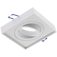 Svietidlo HALOGEN TUBA SPOT na zapustenú montáž Pohyblivé svietidlo Midi GU10 Lumiled Square White 20mm