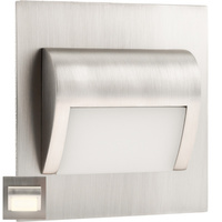 Schodiskové svietidlo DECORUS 9 LED 1,2W Satin ProVero neutrálna biela 4000K