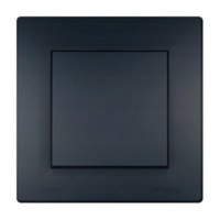 Jednopólový vypínač s rámčekom Vypínač IP44 antracit SCHNEIDER ASFORA