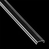 Profilový difúzor KM34-S Transparent 1m