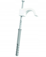 Háčik montážna konzola HP-1K jednotný + dištančný kolík 50ks ECOLIGHT