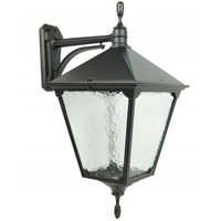 Vonkajšia záhradná lampa fasádna KINKIET LED Retro Square K 3012/1/BD KW E27 Su-Ma