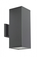 Vonkajšia záhradná lampa fasádna LED nástenná lampa Adela 8001 DG E27 Su-Ma