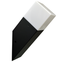 Nástenné svietidlo Outdoor E27 Grey White IP44 nástenné svietidlo New Sanico Goldlux