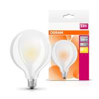 LED žiarovka G95 Sphere E27 11W = 100W 1521lm 2700K teplá biela 300° Retrofit Filament CLASSIC Osram