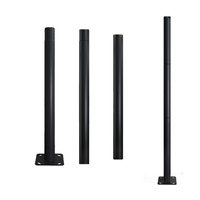 SG 3m Fi 60mm Black Kobi Skladací stĺp vonkajšieho osvetlenia