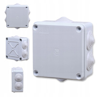 Skrinka na povrchovú montáž S-BOX 106 100x100x50 IP65 6 vývodiek PAWBOL