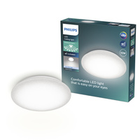 Stropné svietidlo LED Plafond 10W 1100lm 4000K neutrálna biela Star Effect Moire CL200 Philips