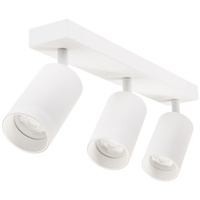 Stropné svietidlo QUALIS SPOT Reflektor Halogénové svietidlo 3xGU10 White
