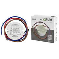 Vstupný napájací zdroj FI60 pre LED pásky 20W 24V 0,83A Hermetický IP67 Ecolight