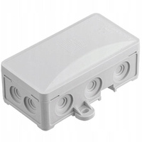 Hermetická inštalačná krabica na povrch Klik typ IP54 A.0063 Sivá