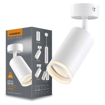 Nástenné svietidlo Nástenné svietidlo 1x GU10 White MARTIN Videx