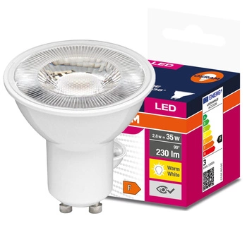 LED PAR16 reflektor GU10 2,8W = 35W 230lm 2700K, teplá biela 36° VALUE Osram