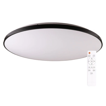 Stropné svietidlo LED Plafond 80W 9200lm CCT 120° biela čierna stmievateľná Pilot Kern Sanico Goldlux