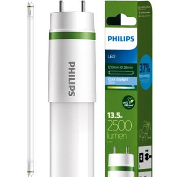 LED žiarivka T8 G13 13,5W = 36W 2500lm 6500K studená biela 160° 120cm CLASS B 185lm/w TLED UltraEfficient Philips