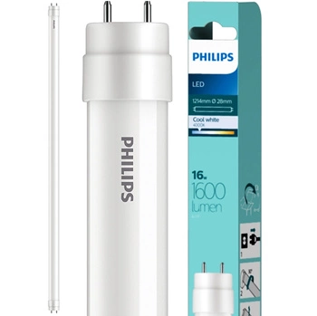 LED žiarivka T8 G13 16W = 36W 1600lm 4000K neutrálna biela 240° 120cm EM &amp; Sieť Philips