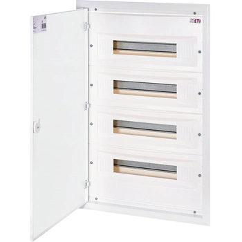 Modulárny rozvádzač pod omietku ERP18-4 4x18 modulov