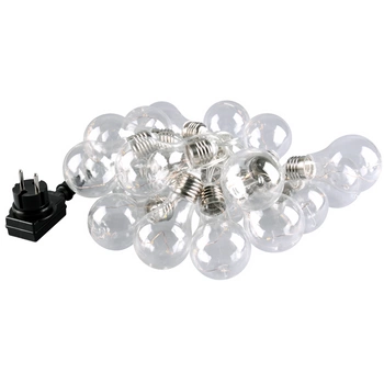 LED žiarovka s napájacím zdrojom Dekoratívna 2,1 W 2700K, teplá biela 20 x LED Transparentná IP44 Smolder Sanico Goldlux