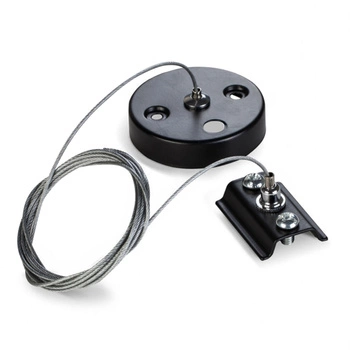 Montážna súprava pre závesné prvky 100 cm čierna VIDEX