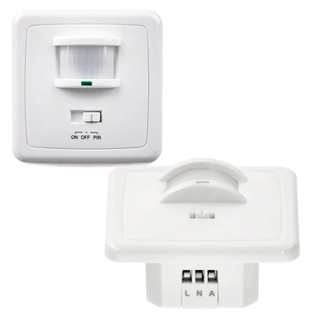 Senzor pohybu LX01 160° PIR biely Premium Kobi