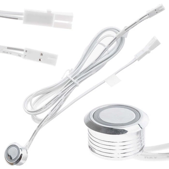 Nábytkový dotykový spínač pre LED pásy s funkciou stmievania a podsvietenia 48W 12V