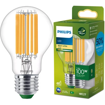 LED žiarovka E27 A60 7,3W = 100W 1535lm 210lm/W 2700K teplá biela 300° CLASS A UltraEfficient Philips