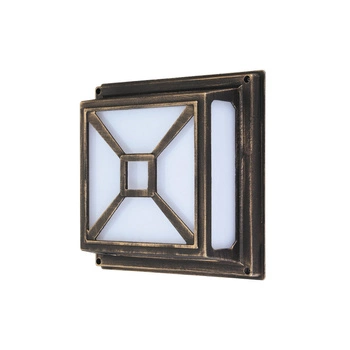 Vonkajšie záhradné svietidlo Vonkajšie nástenné svietidlo LED 2x E27 IP54 Gold Classic Darius Rabalux