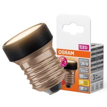 LED žiarovka reflektor E27 3,5W = 26W 270lm 2700K teplá biela 100° Dimmable FLAT LAMP Osram