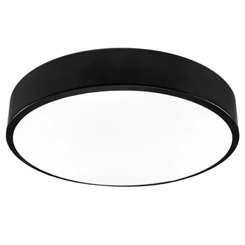 Plafond LED povrchová montáž 24W 4000K CRI>85 HOUSTON čierna 30cm