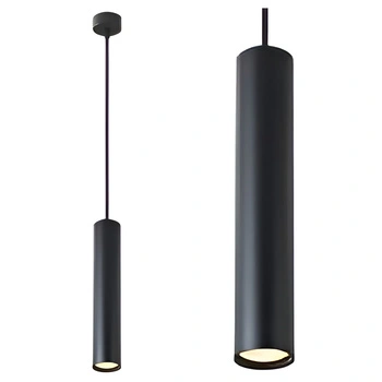 Stropné závesné svietidlo s presahom GU10 Nastaviteľné matné čierne Keon Masterled