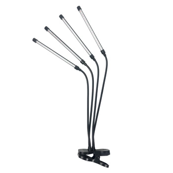 LED svetlo na podporu rastu rastlín 10W Clip Black Vitaro Kobi