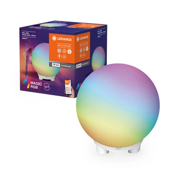 Inteligentná vnútorná svetelná guľa 2,5 W 130 lm RGB CCT USB stmievateľná biela SMART + WiFi Magic Ledvance
