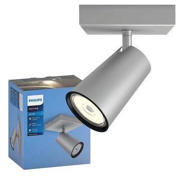 Reflektorová nástenná lampa GU10 Aluminium Paisley Philips