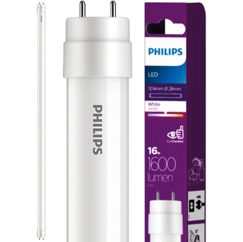 LED žiarivka T8 G13 16W = 36W 1600lm 3000K teplá biela 240° 120cm EM &amp; Mains Philips